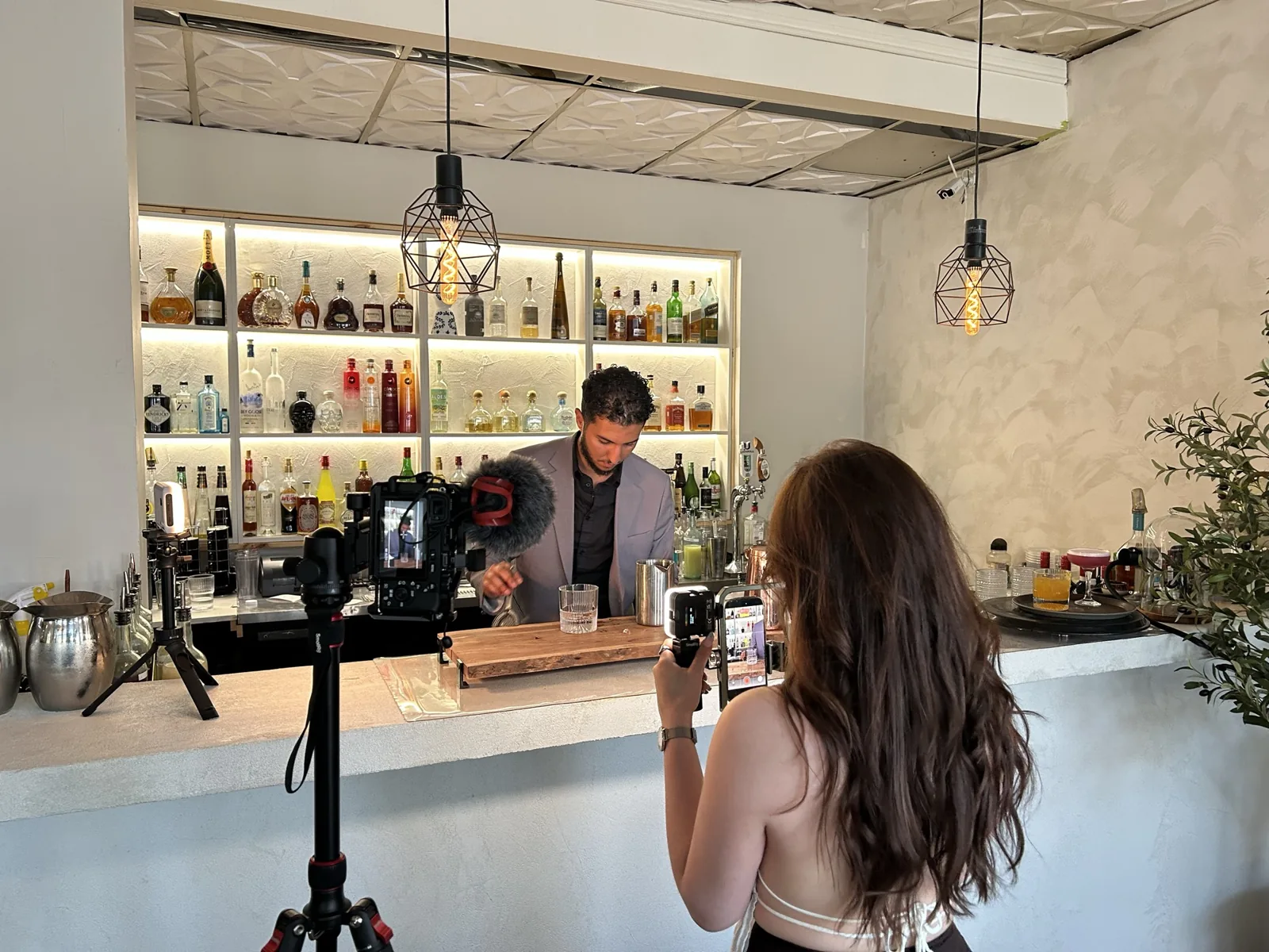 Tournage · sur place