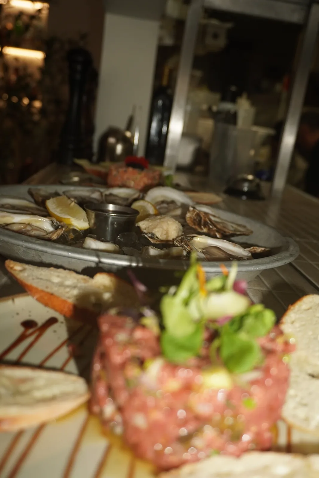Tartare & huîtres